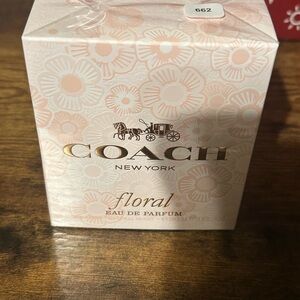Coach Floral Eau de Parfum in Pink and White Box